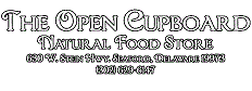 Open Cupboard Health Food logo
